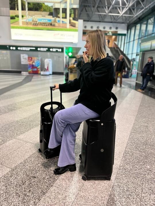 MiaMily Carry On Luggage The first ride on luggage for both children and adults accommodating up to 220lbs. Miamily US